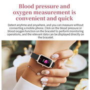LOANIY HT2 1.28 Inch Heart Rate Detection Pedometer Smart Watch, Color: Gold Steel