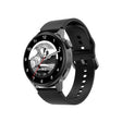 Wearkey DT4+ 1.36 Inch HD Screen Smart Call watch with NFC Function, Color: Black Silicone