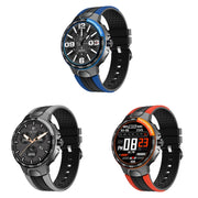 Wearkey E15 1.28 Inch Smart Heart Rate Monitoring Touch Screen Watch(Blue)