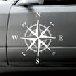D-336 Car Compass Graphic Sticker Hood Car Body Universal Sticker(White) - Decorative Sticker by PMC TechLife | Online Shopping South Africa | PMC TechLife | Buy Now Pay Later Mobicred
