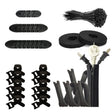 119 In 1 Desktop Data Cable Organizer Storage Winder Combination Set - Cable Organizer by PMC TechLife | Online Shopping South Africa | PMC TechLife