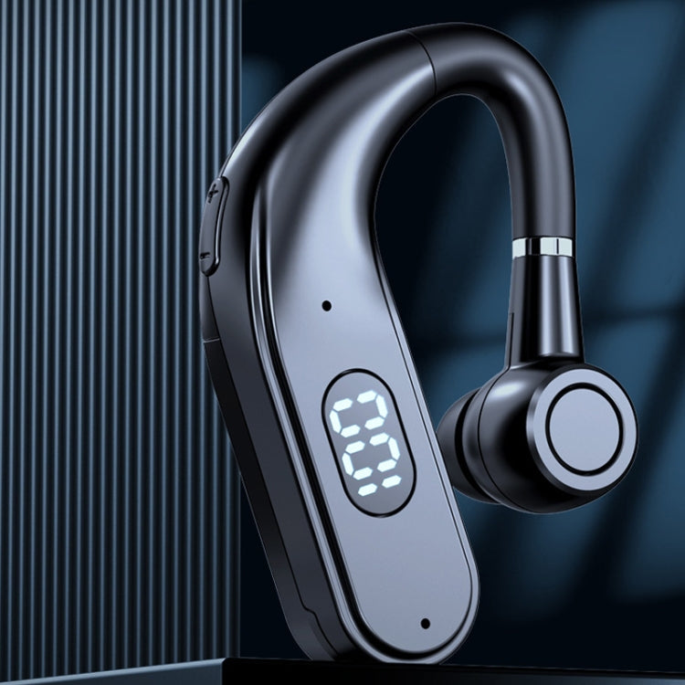 Bluetooth Business Hanging Ear Digital Display LED Sports Driving Headset(X5 Standard)