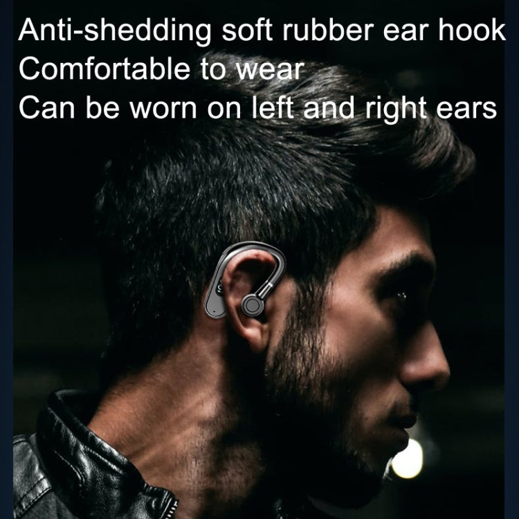 Bluetooth Business Hanging Ear Digital Display LED Sports Driving Headset(X5 Standard)