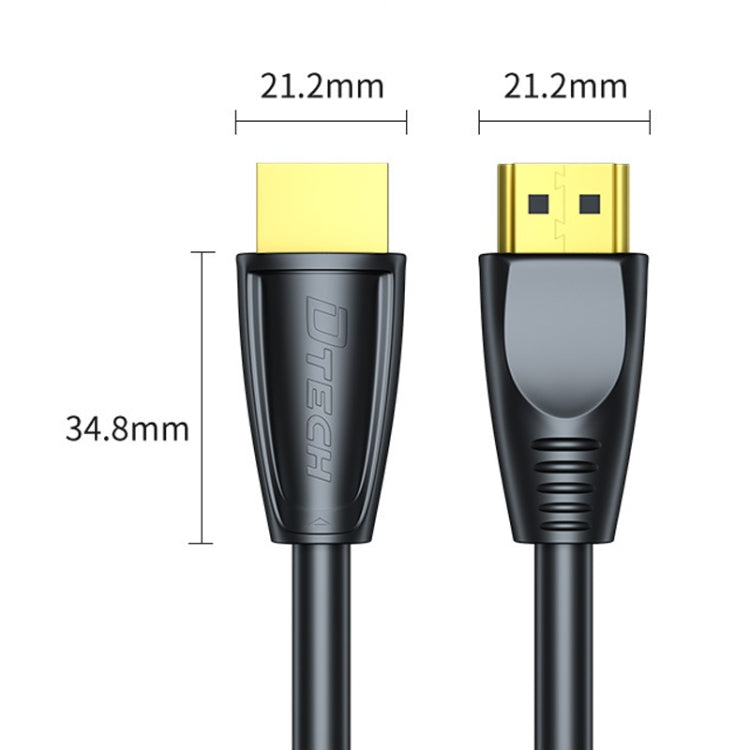 DTECH HDMI 2.0 HD Connection Cable 4K 60Hz Computer TV Connection Cable, Length: 2m