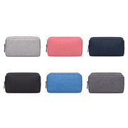 DY01 Digital Accessories Storage Bag, Spec: Large (Maid Gray)