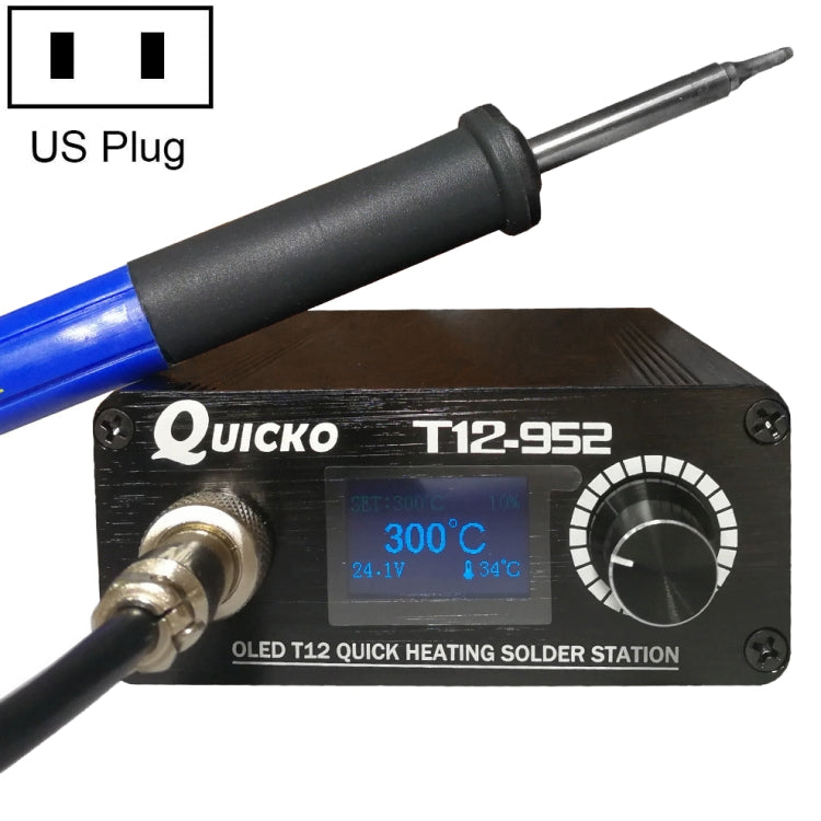 Quicko Electronic Repair Soldering Iron with Handle(US Plug)