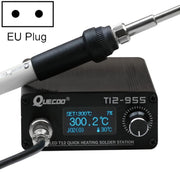QUECOO 1.3-inch Screen Constant Temperature Soldering Iron, Set: EU Plug (955+M8)