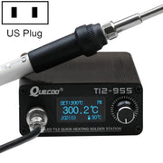 QUECOO 1.3-inch Screen Constant Temperature Soldering Iron, Set: US Plug (955+M8)