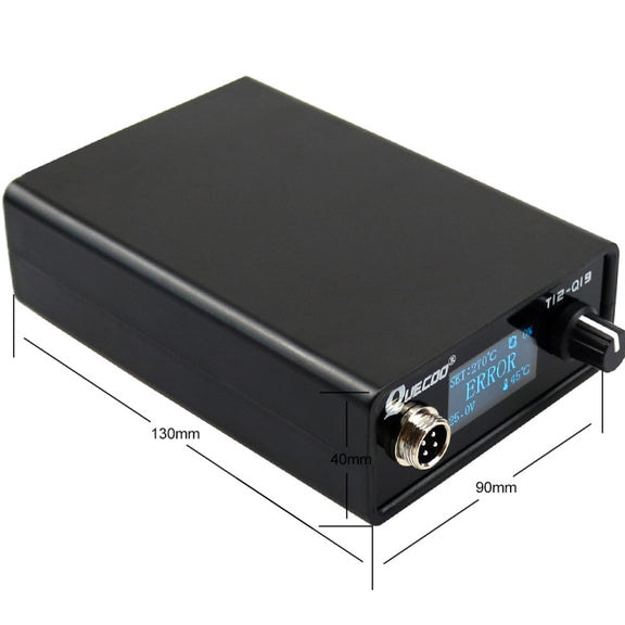 QUECOO 1.3 Inch Display Soldering Station with Handle, Set: EU Plug (Q19+M8)