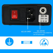 QUECOO 1.3 Inch Display Soldering Station with Handle, Set: US Plug (Q19+907)