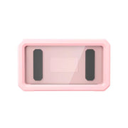 Retractable Rotating Bathroom Water-resistant Mobile Phone Box Wall Mount Mobile Phone Holder(Pink)