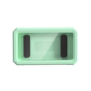Retractable Rotating Bathroom Water-resistant Mobile Phone Box Wall Mount Mobile Phone Holder(Green)