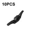 10 PCS Data Cable Storage Winding Wire Organizer(5 Holes Black) - Cable Organizer by PMC TechLife | Online Shopping South Africa | PMC TechLife | Buy Now Pay Later Mobicred