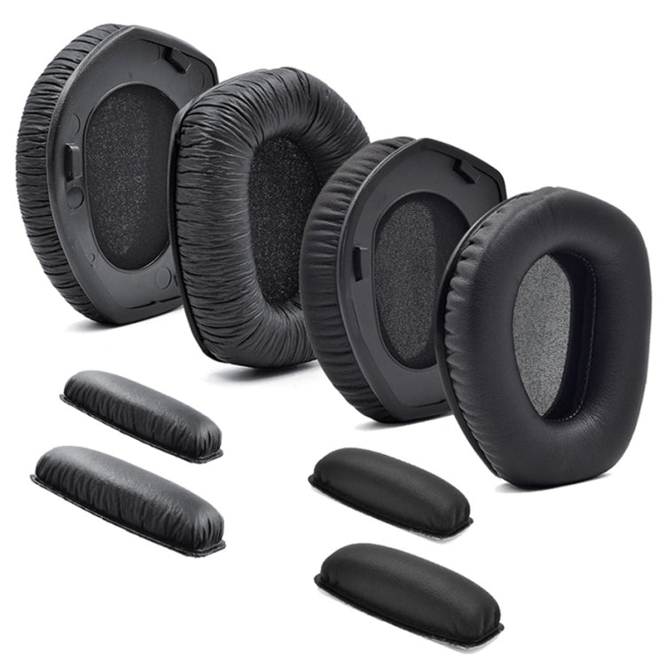 2 PCS Headphone Head Beam Protection Pad  For Sennheiser HDR RS165 175 (Frog Leather)