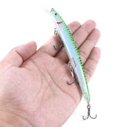 4 PCS HENGJIA MI130 13.5cm 15.5g Far Throwing Floating Water Laser Bait(2)