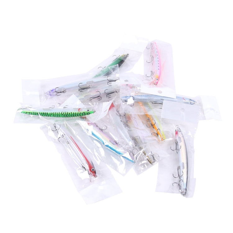 4 PCS HENGJIA MI130 13.5cm 15.5g Far Throwing Floating Water Laser Bait(2)