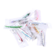 4 PCS HENGJIA MI130 13.5cm 15.5g Far Throwing Floating Water Laser Bait(2)