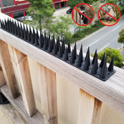 Plastic Bird Repellent Thorns Fence Anti-climb Nails(Black)