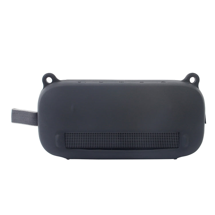 Speaker Silicone Protective Cover For Bose Soundlink Flex(Black)