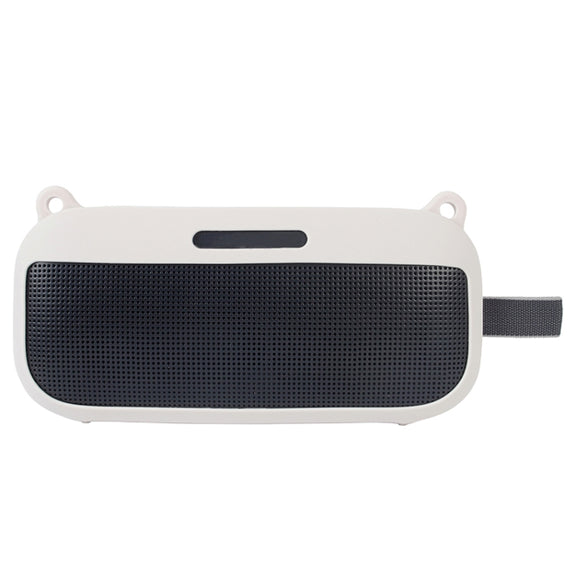Speaker Silicone Protective Cover For Bose Soundlink Flex(Silver Gray)