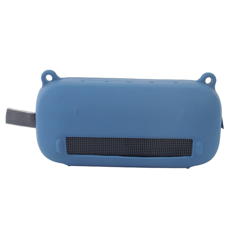 Speaker Silicone Protective Cover For Bose Soundlink Flex(Dark Blue)
