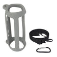 Bluetooth Speaker Silicone Protective Case For JBL Flip6(Silver Gray) - Protective Case by PMC TechLife | Online Shopping South Africa | PMC TechLife