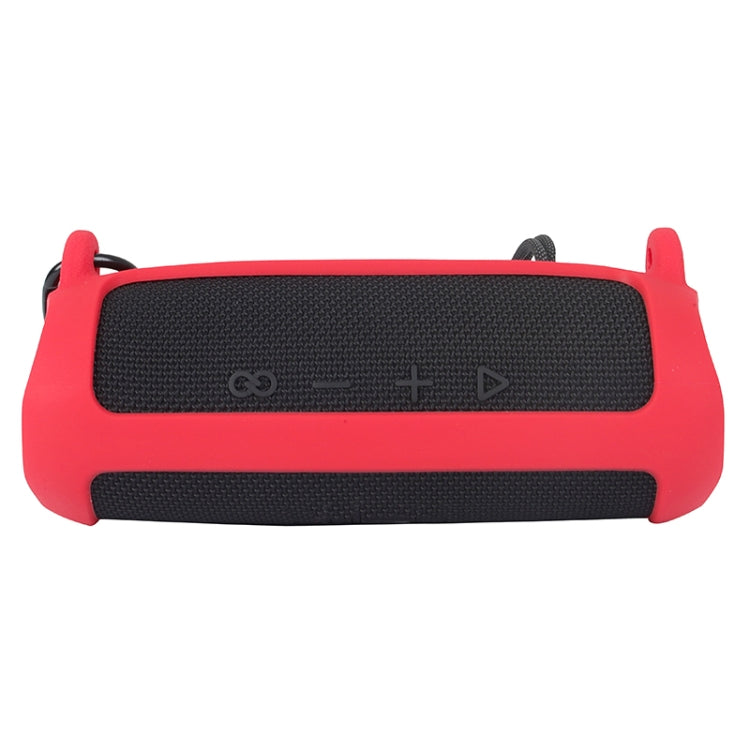 Bluetooth Speaker Silicone Protective Case For JBL Flip6(Silver Gray)