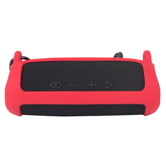 Bluetooth Speaker Silicone Protective Case For JBL Flip6(Silver Gray)