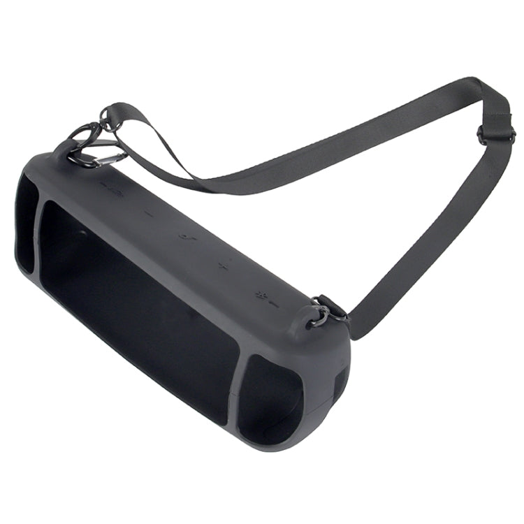 Bluetooth Speaker Silicone Case For Anker Soundcore Motion+(Black)