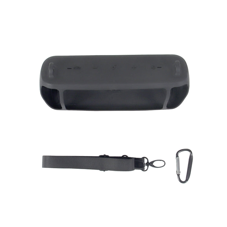 Bluetooth Speaker Silicone Case For Anker Soundcore Motion+(Black)