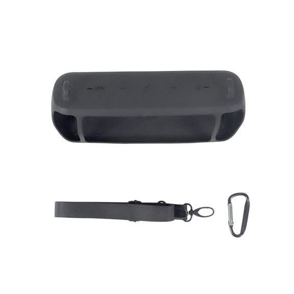 Bluetooth Speaker Silicone Case For Anker Soundcore Motion+(Black)