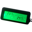 Car Inside and Outside Backlit Mini Digital Thermometer(Green) - free shipping - PMC TechLife - Order now!