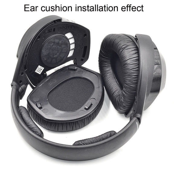2 PCS Earpad for Sennheiser HDR RS165 RS175 RS185 RS195,Style: Lambskin Earmuff