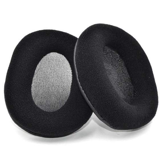 1 Pair Memory Foam Earpads for Logitech Logitech G Pro/G Pro X(Black Velvet Cloth)