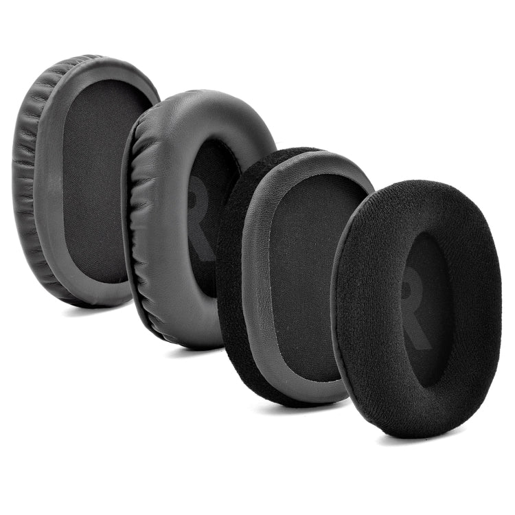 1 Pair Memory Foam Earpads for Logitech Logitech G Pro/G Pro X(Black Velvet Cloth)