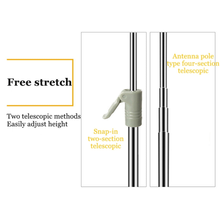Photography Backdrop Stand Camera Photo Background Props,Style: T-type 2-section 85cm