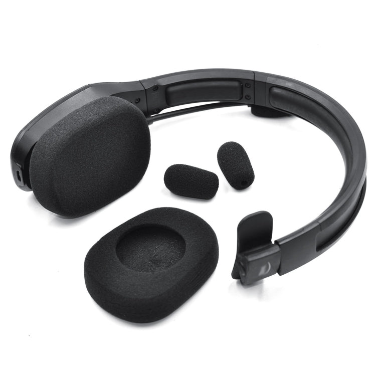 2 PCS Sponge Earmuffs  For VXI BlueParrott B450-XT B450XT