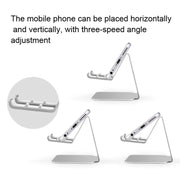 3-gear Adjustable Lazy Metal Mobile Phone Tablet Bracket(Black)