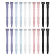 3 Sets 20pcs/Set  Fishbone Silicone Cable Tie Cable Organizer Winder, Color: Five color - Cable Organizer by PMC TechLife | Online Shopping South Africa | PMC TechLife | Buy Now Pay Later Mobicred