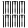 3 Sets 20pcs/Set  Fishbone Silicone Cable Tie Cable Organizer Winder, Color: Black - Cable Organizer by PMC TechLife | Online Shopping South Africa | PMC TechLife