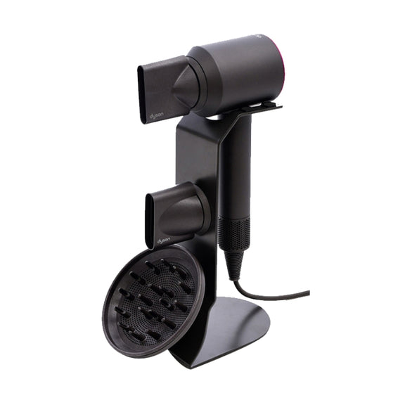 Punch Free Standing Hair Dryer Stand For Dyson 004 Black