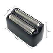Electric Razor Trimmer Head Cover For Babylis,Style: Silver Knife Net