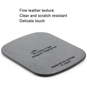 SUMITAP STHP-C40 Leather Square Magnetic Sheet Magnetic Car Phone Holder Accessories(Gray)