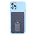 CY133H Silicone Magnetic Phone Holder with Card Holder Function(Midnight Blue) - Hand-Sticking Bracket by PMC TechLife | Online Shopping South Africa | PMC TechLife