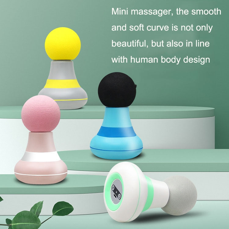Mini Fascia Device Smart Whole Body Muscle Vibrating Massage Relaxer, Style: Ordinary Model (Blue)