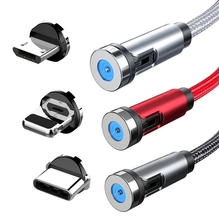 CC56 Dust Plug Rotating Magnetic Wire, Cbale Length: 1m, Style: Line(Silver)
