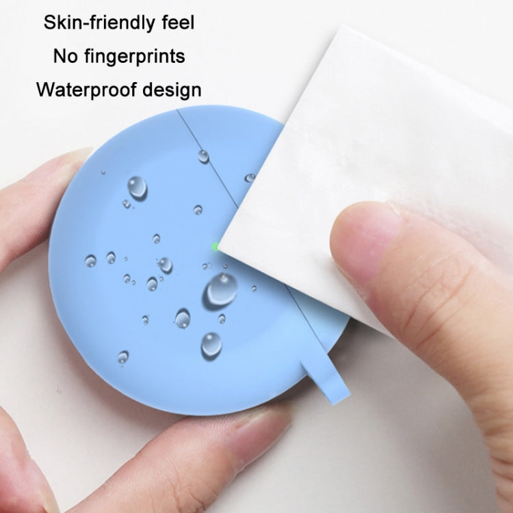 Silicone Bluetooth Earphone Cover For Huawei FreeBuds 4E(Noon Blue)