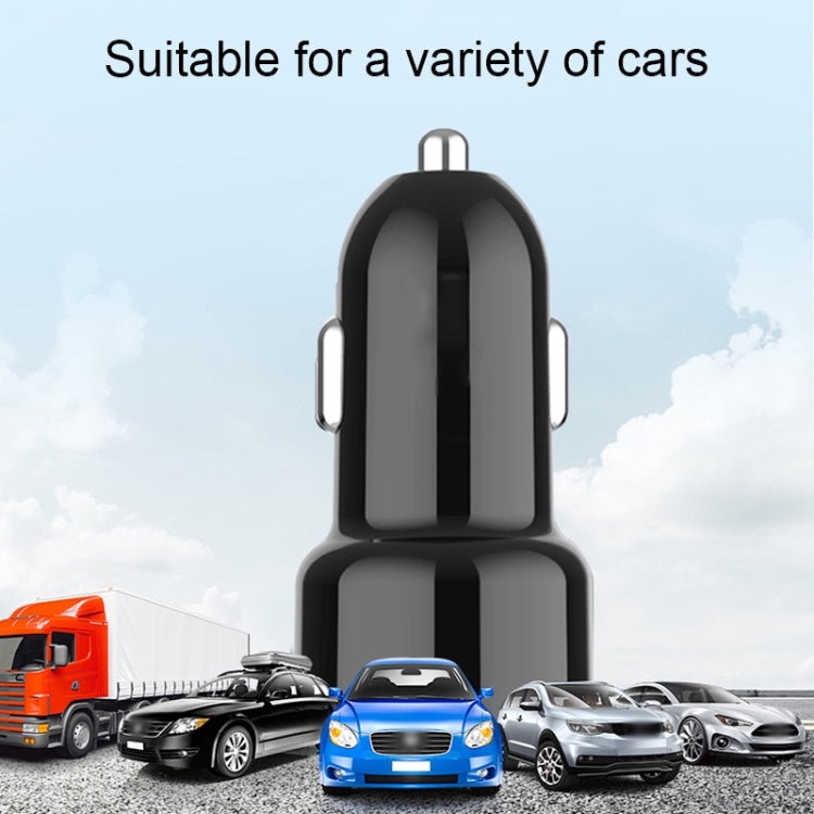 IBD321-Q3 Universal Fireproof Mobile Phone Car Charger, Model: 2.4A+12W