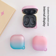Gradient Headphone Cover For Samsung Buds Pro/Buds Live/Buds 2(Yellow Pink)