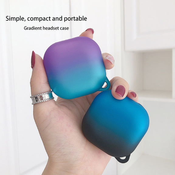 Gradient Headphone Cover For Samsung Buds Pro/Buds Live/Buds 2(Pink Blue)